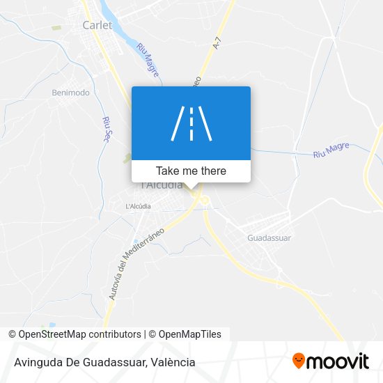 Avinguda De Guadassuar map