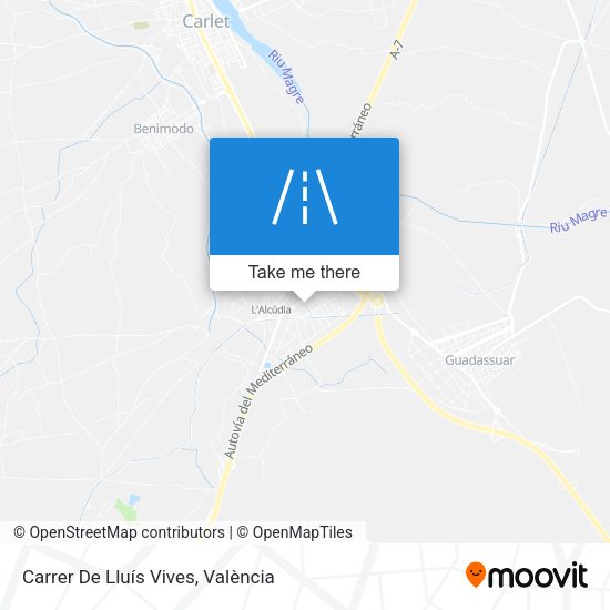 Carrer De Lluís Vives map