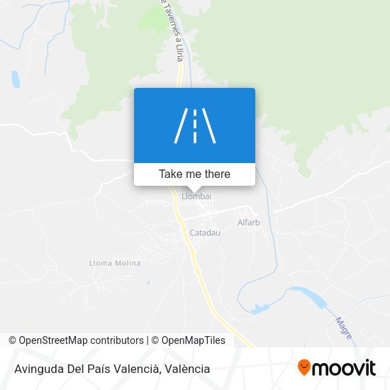 Avinguda Del País Valencià map
