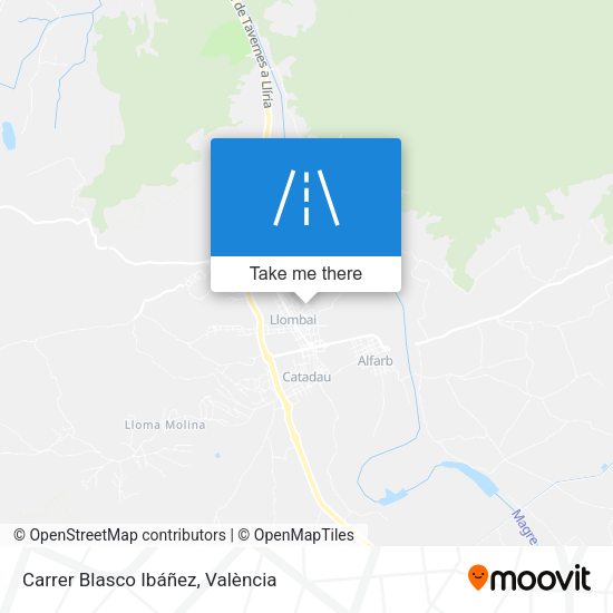 Carrer Blasco Ibáñez map