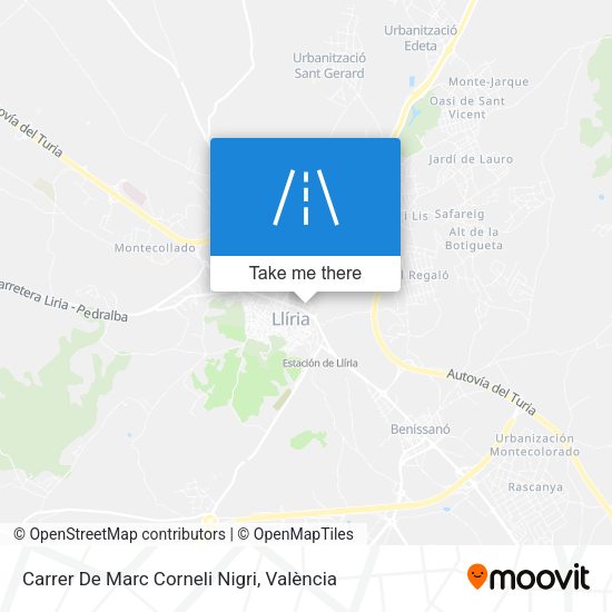 Carrer De Marc Corneli Nigri map