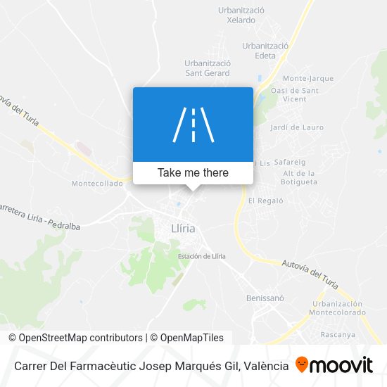 Carrer Del Farmacèutic Josep Marqués Gil map