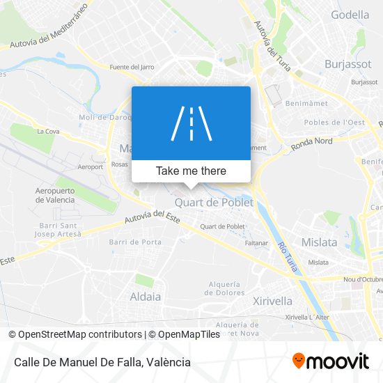 Calle De Manuel De Falla map