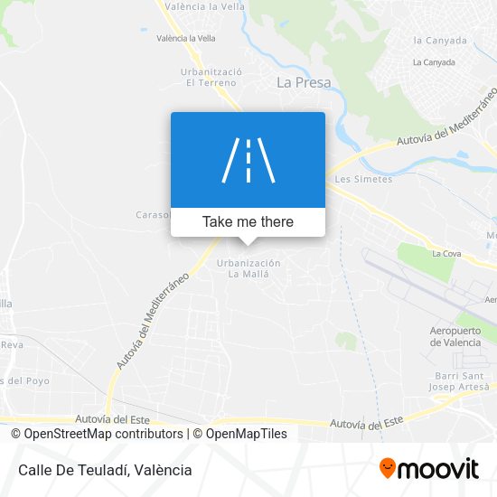Calle De Teuladí map