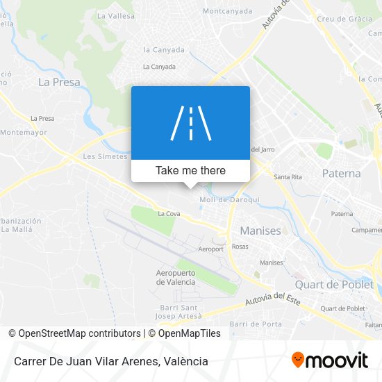 Carrer De Juan Vilar Arenes map