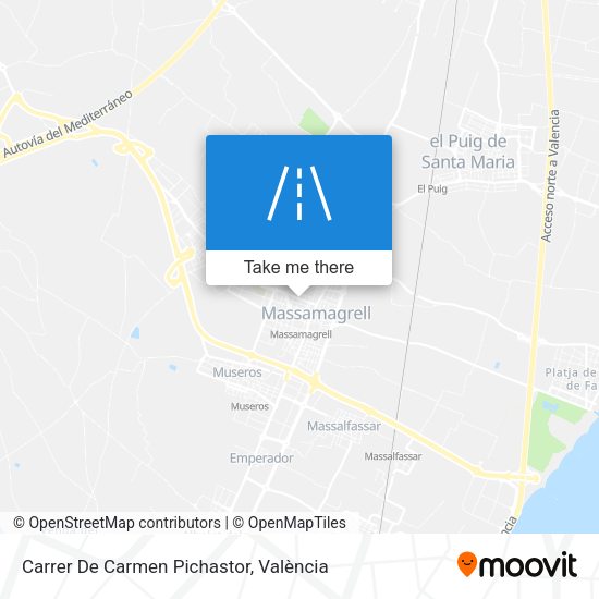 Carrer De Carmen Pichastor map
