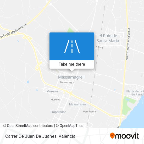 Carrer De Juan De Juanes map