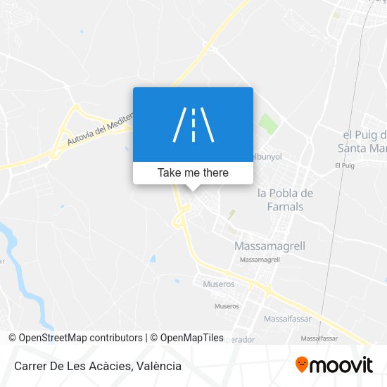 Carrer De Les Acàcies map