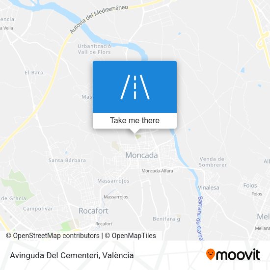 Avinguda Del Cementeri map