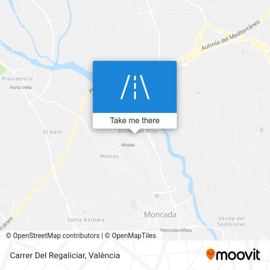 Carrer Del Regaliciar map