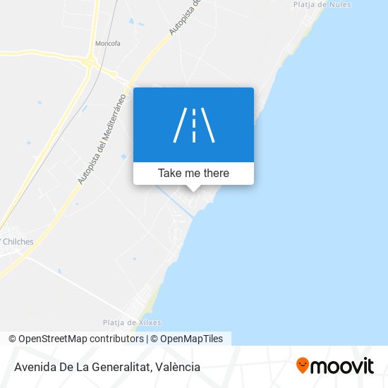 Avenida De La Generalitat map