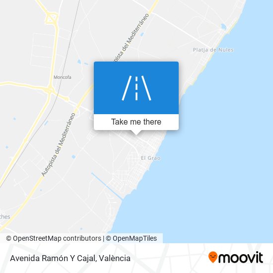 Avenida Ramón Y Cajal map