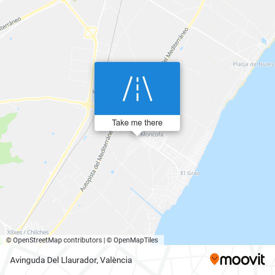 Avinguda Del Llaurador map