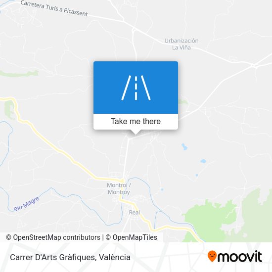 Carrer D'Arts Gràfiques map