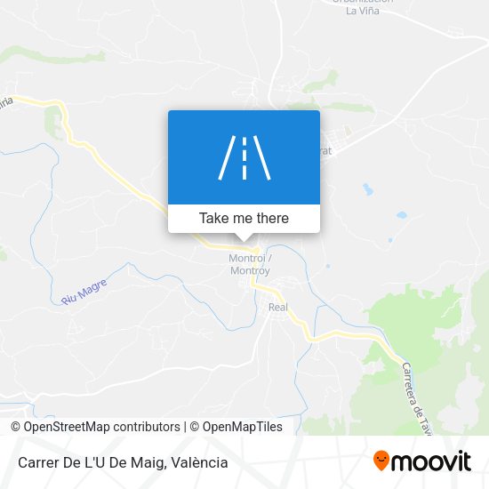 Carrer De L'U De Maig map