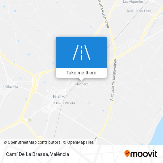 Camí De La Brassa map