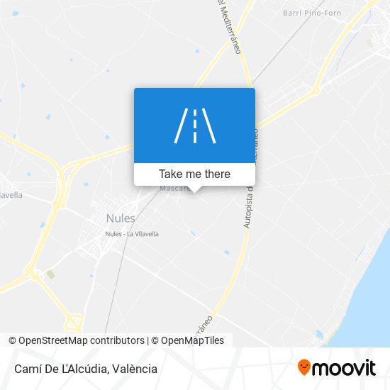 Camí De L'Alcúdia map