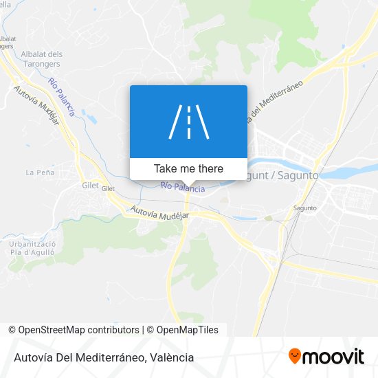 Autovía Del Mediterráneo map