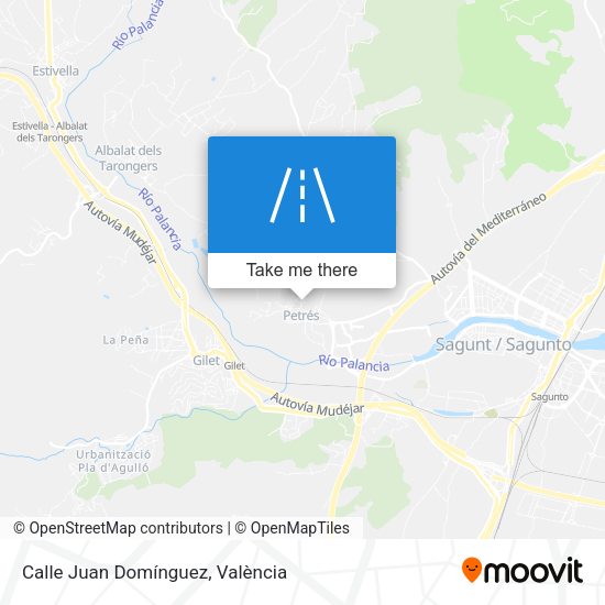 Calle Juan Domínguez map