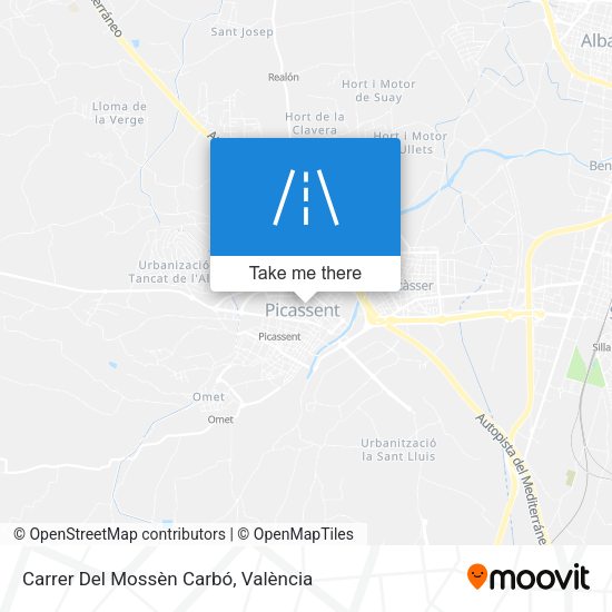 Carrer Del Mossèn Carbó map
