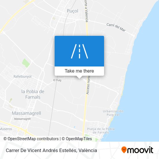 Carrer De Vicent Andrés Estellés map