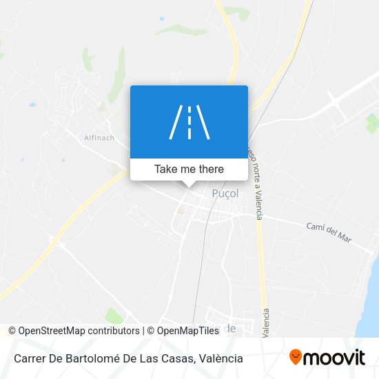 Carrer De Bartolomé De Las Casas map