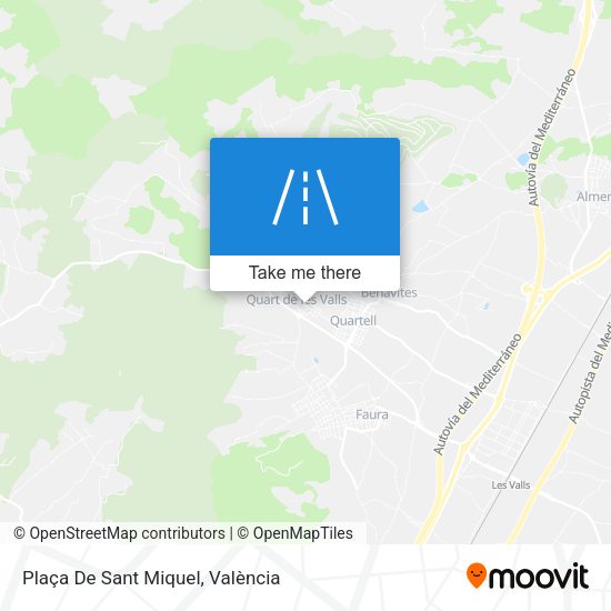 Plaça De Sant Miquel map