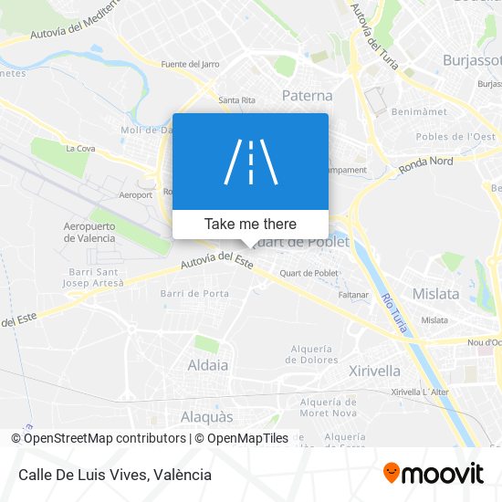 Calle De Luis Vives map