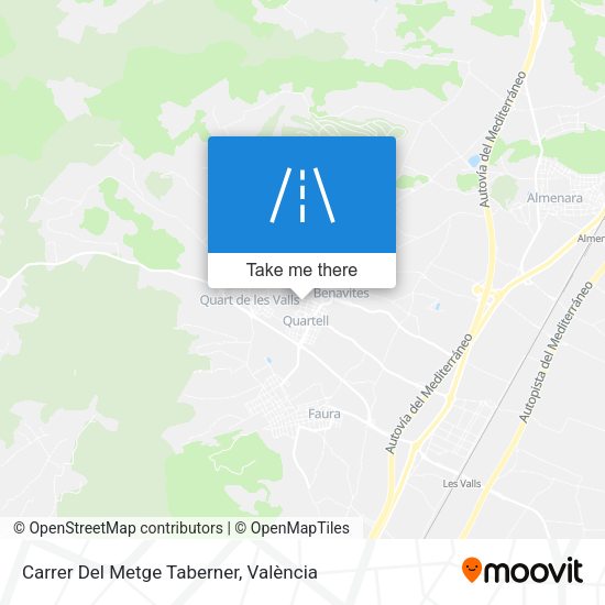 Carrer Del Metge Taberner map