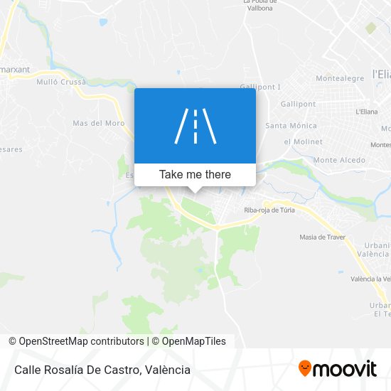 Calle Rosalía De Castro map