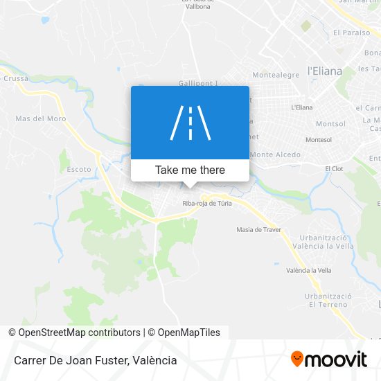 Carrer De Joan Fuster map