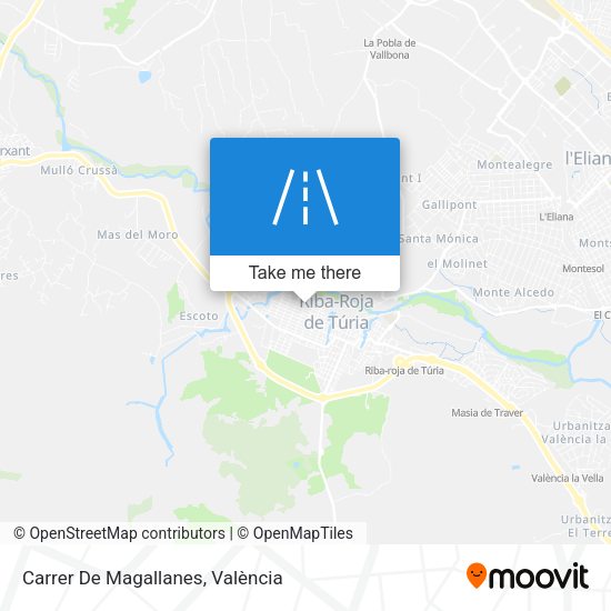 Carrer De Magallanes map
