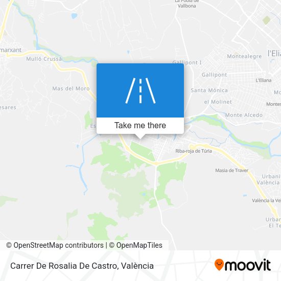Carrer De Rosalia De Castro map
