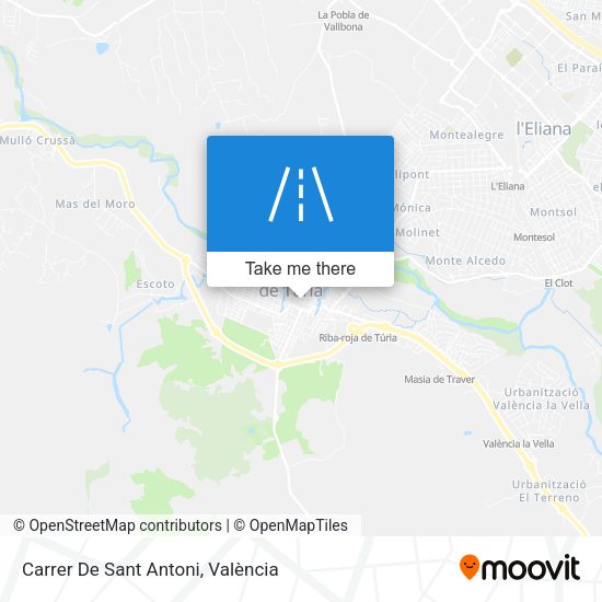 Carrer De Sant Antoni map