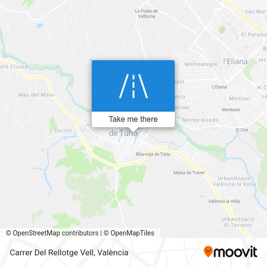 Carrer Del Rellotge Vell map