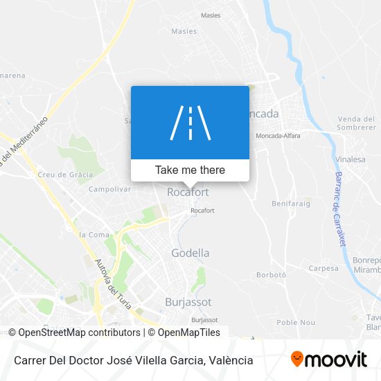 Carrer Del Doctor José Vilella Garcia map