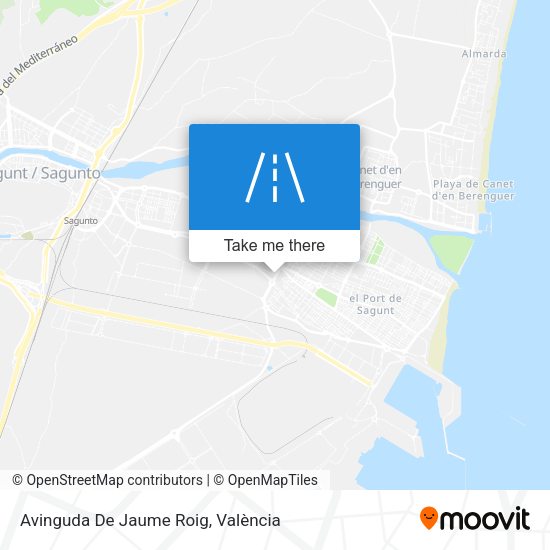 Avinguda De Jaume Roig map