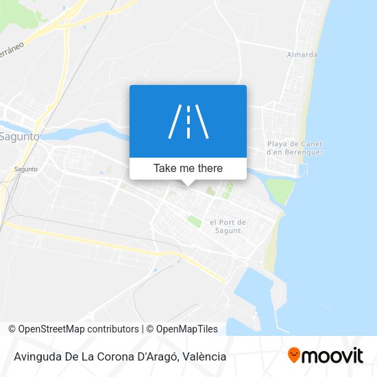 Avinguda De La Corona D'Aragó map