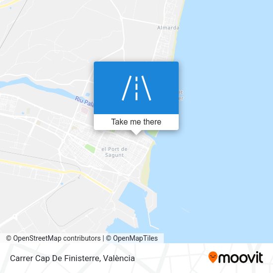 Carrer Cap De Finisterre map