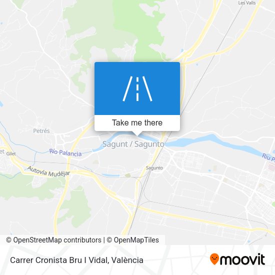 Carrer Cronista Bru I Vidal map