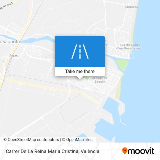 Carrer De La Reina Maria Cristina map