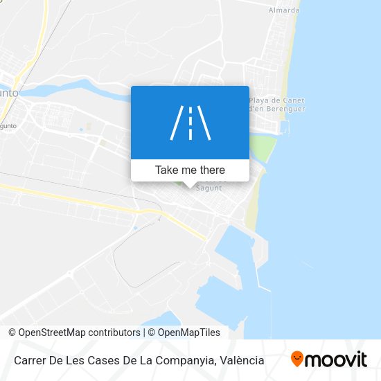 Carrer De Les Cases De La Companyia map