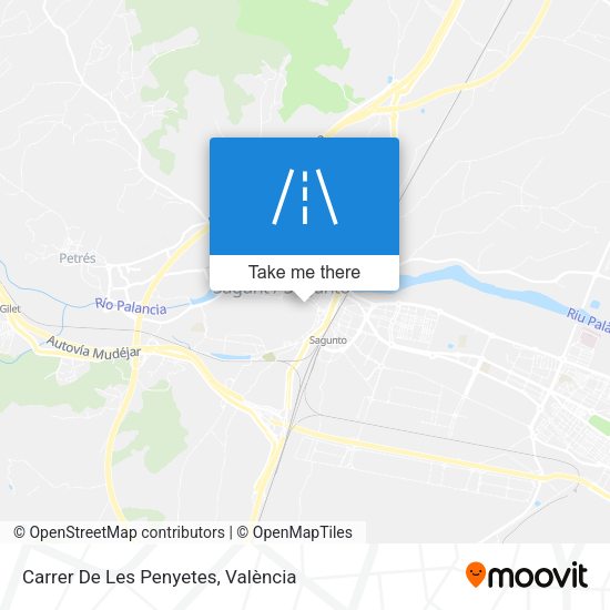 Carrer De Les Penyetes map