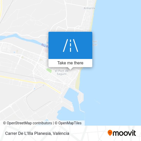 Carrer De L'Illa Planesia map