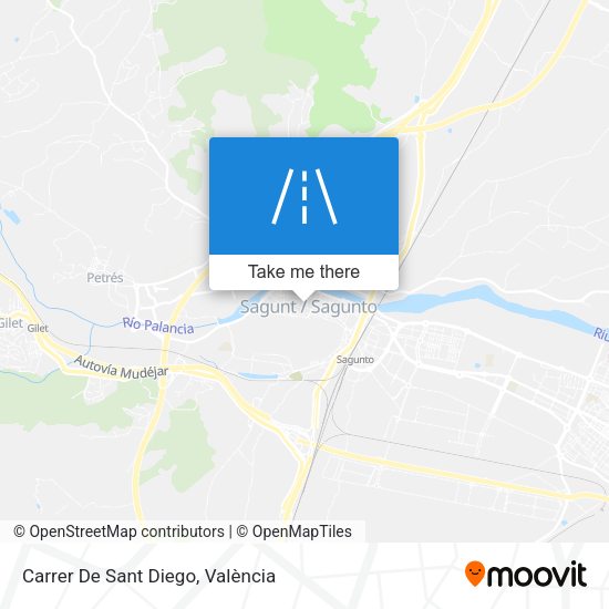 Carrer De Sant Diego map