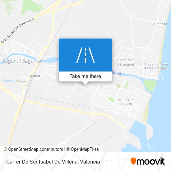 Carrer De Sor Isabel De Villena map