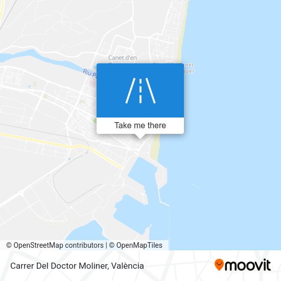 Carrer Del Doctor Moliner map