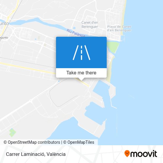 Carrer Laminació map