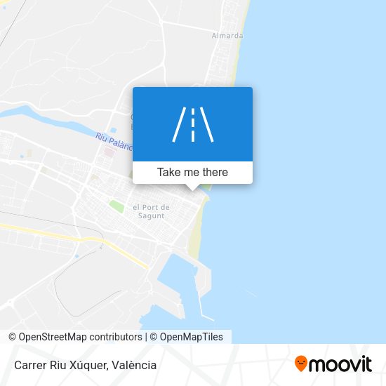 Carrer Riu Xúquer map