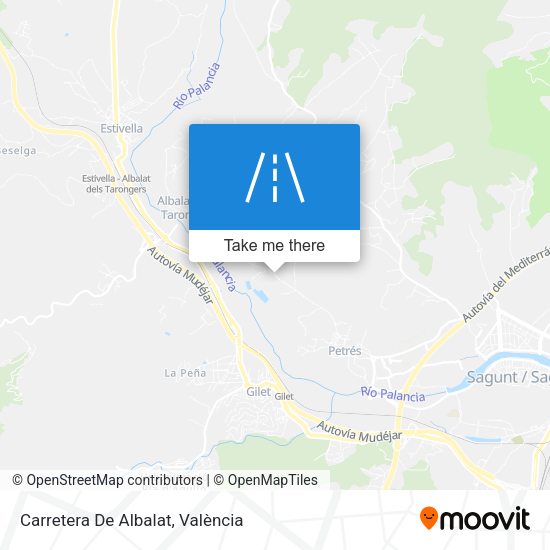 Carretera De Albalat map